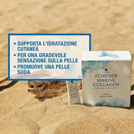 Integratore liquido con collagen per capelli, pelle e unghie 