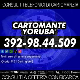 I Tarocchi del Cartomante Yorubà - Lettura dei Tarocchi con offerta (ricarica telefonica)