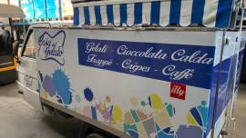APE PIAGGIO E ALLESTIMENTO GELATERIA