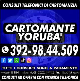 Telefona e parli direttamente con il Cartomante Yorubà