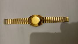 Orologio lusso Omega automatico in oro con cinturino in oro costruito negli anni 50/60. 