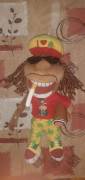 Pupazzo Peluche Rasta Bob Marley cm 40
