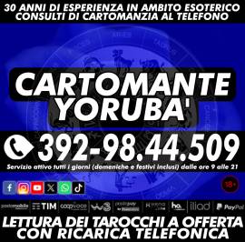 Il Cartomante Yorubà è presente anche su: Facebook, Instagram, Youtube, Tiktok, WhatsApp e X