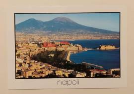 Cartolina Napoli panorama e Golfo - V.Carcavallo non viaggiata anni '70 come nuova