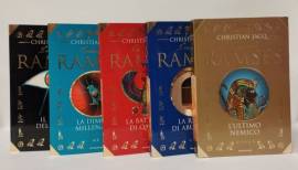 Collana completa (5 Volumi) Il romanzo di Ramses di Christian Jacq Ed.Mondadori,