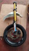 Avantreno (forcella con ruota) Fantic Motor Caballero 125 motard 2008