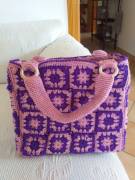 Borse in lana all'uncinetto