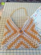 Borse in lana all'uncinetto