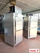 2 CELLETTE INOX PER PRODOTTI ITTICI USATE 