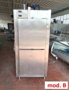 2 CELLETTE INOX PER PRODOTTI ITTICI USATE 