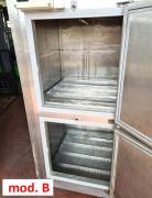 2 CELLETTE INOX PER PRODOTTI ITTICI USATE 