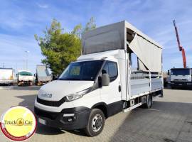 RIF.1295 IVECO DAILY 35 C 21 – 2015 – CASSONE CENTINATO ALZA/ABBASSA – EURO 5