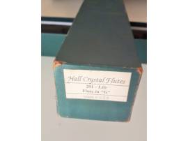 Hall Crystal Flutes 201 Lily Flute in “G” made in U.S.A. I flauti in cristallo Hall sono realizzati 