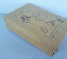 Scatola di montaggio orologio a pendolo EGO prima edizione 2002. Ogni scatola di montaggio e fornita