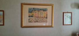 QUADRO CASCELLA PORTOFINO COME DA FOTO 600 EURO  VENDO AD EURO 600,00 TEL. 333 7173498