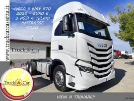 RIF.1244 IVECO S WAY 570 – 2020 – 3 ASSI A TELAIO – INTERASSE 4200 – EURO 6 RIF.1244 IVECO S WAY 570 – 2020 – 3 ASSI A TELAIO – INTERASSE 4200 – EURO 6
