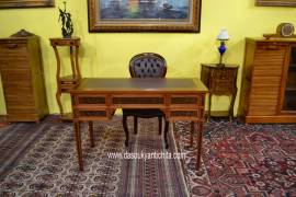 Scrivania da centro stile Luigi XVI cm.120