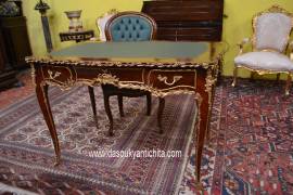 Scrittoio da centro stile Luigi XV Bureau plat cm110