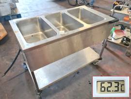 CARRELLO TERMICO HUPFER BAGNOMARIA MAI USATO 