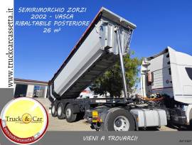 RIF.1307 SEMIRIMORCHIO ZORZI – 2002 – VASCA RIBALTABILE POSTERIORE DA 26 m3