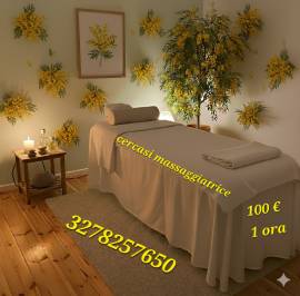 Cercasi donna massaggiatrice 