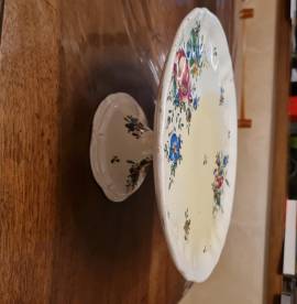 Alzatina Fratelli Vitali   ceramica Vecchia Lodi     anni ’30   