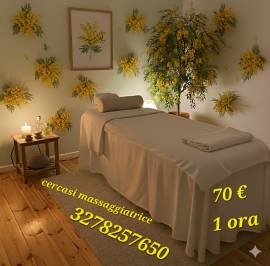 Cercasi donna massaggiatrice 