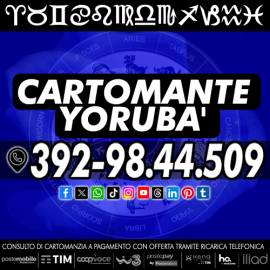 Consulenza esoterica con il Cartomante Yorubà