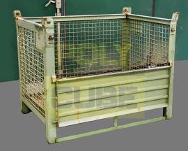 Contenitori industriali in rete metallica usati