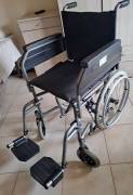 CARROZZINA DISABILI PIEGHEVOLE SLIM A RUOTE GRANDI