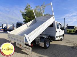 RIF.1194 IVECO DAILY 35 C 12 – 2007 – DOPPIA CABINA – CASSONE RIBALTABILE TRILATERALE – EURO 4