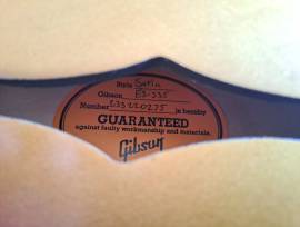 Gibson ES-335 Satin Vintage Burst