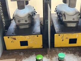 Pressa idraulica per suolificio Ruffini & Ferri