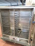CARRELLO INOX RISCALDATO X BANCHETTI USATO  