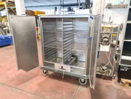 CARRELLO INOX RISCALDATO X BANCHETTI USATO  