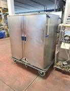 CARRELLO INOX RISCALDATO X BANCHETTI USATO  