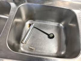 LAVATOIO DOPPIA VASCA E RUBINETTERIA USATO 