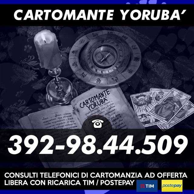 CARTOMANTE YORUBA' - consulti telefonici con offerta libera