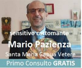 1° CONSULTO GRATIS DAL SENSITIVO CARTOMANTE  MARIO PAZIENZA 330813692