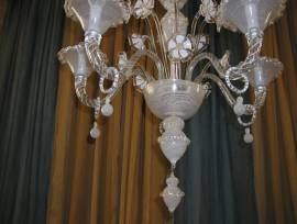 Lampadario vetro di Murano