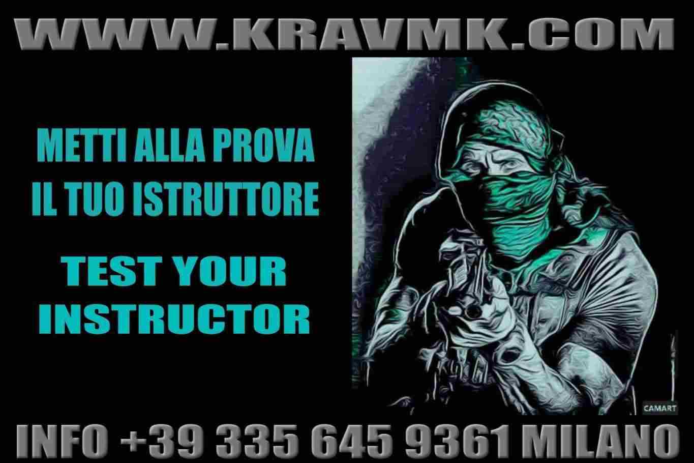 ISTRUTTORE DI KRAV MAGA DIFESA PERSONALE 24H MILANO