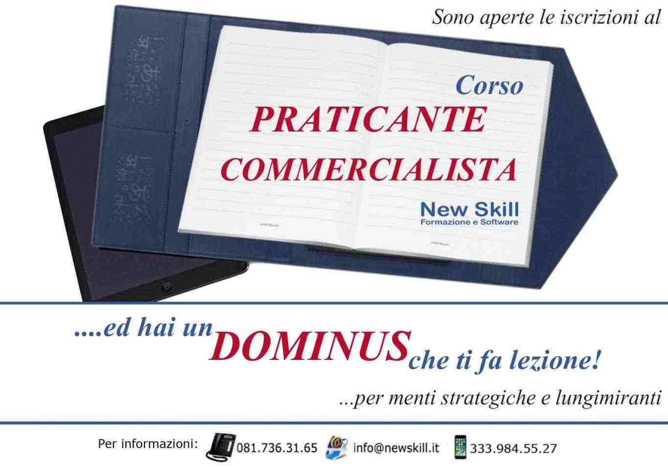 Corso Praticante Commercialista alla New Skill