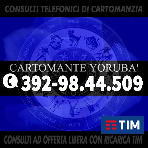 STUDIO CARTOMANZIA CARTOMANTE YORUBA'