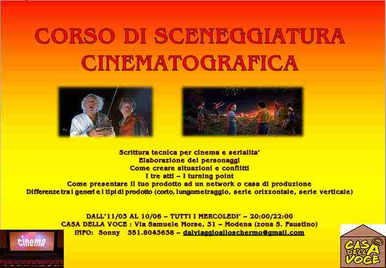 Corso di sceneggiatura cinematografica