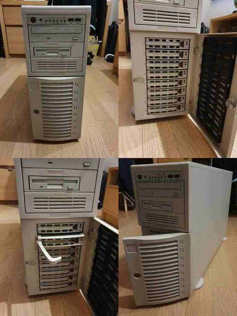 Case Tower Supermicro SC743TQ-650 8 cassetti hot swap