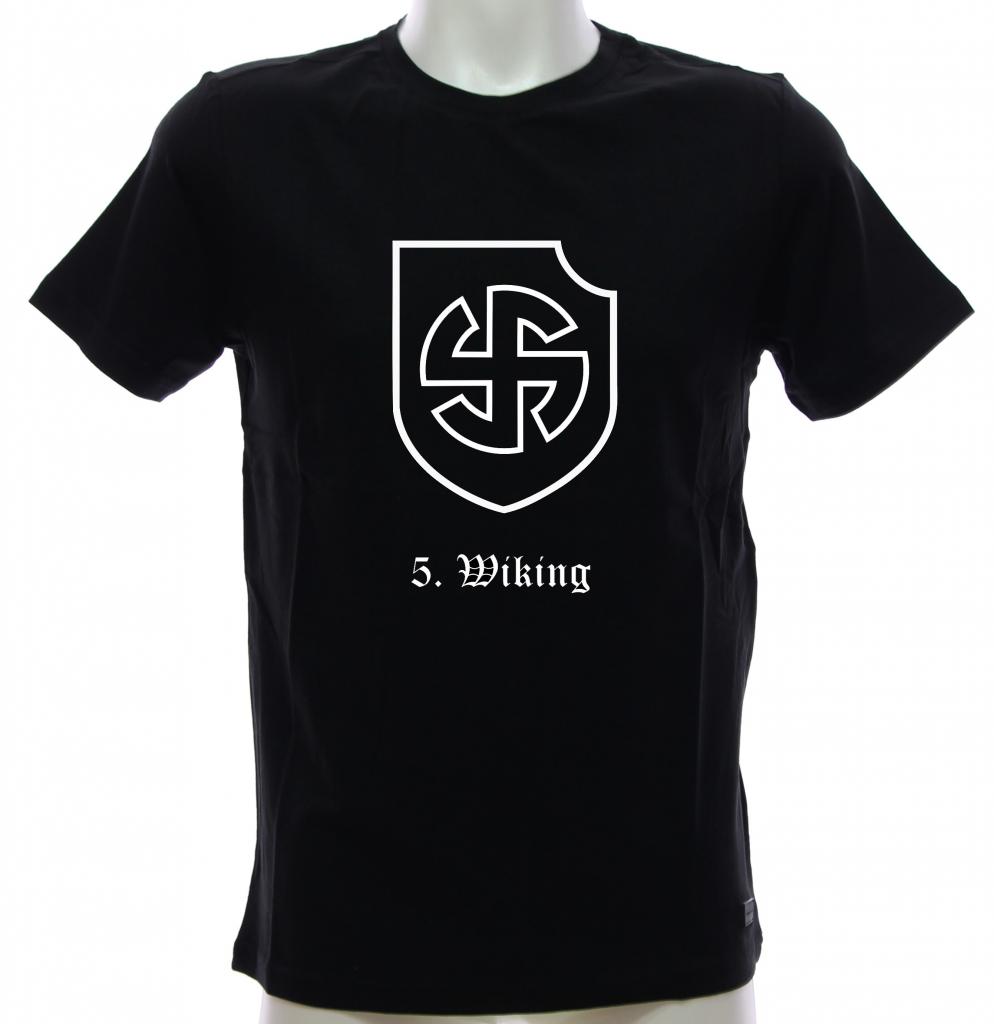 5aPANZER DIVISION WIKING T-SHIRT MILITARY COLLECTION