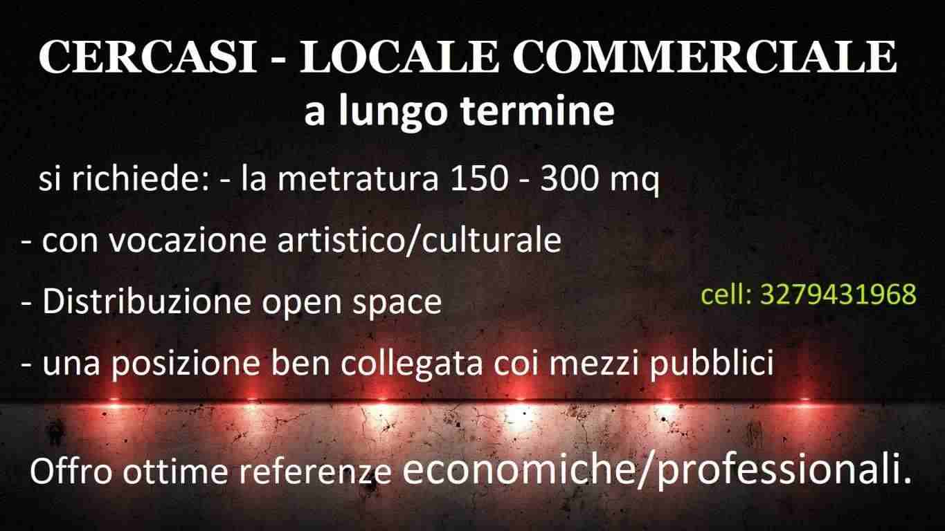 CERCASI- LOCALE COMMERCIALE