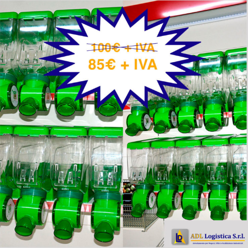 Dispenser in promozione: 85€ + IVA ANZICHÉ 100€ + IVA