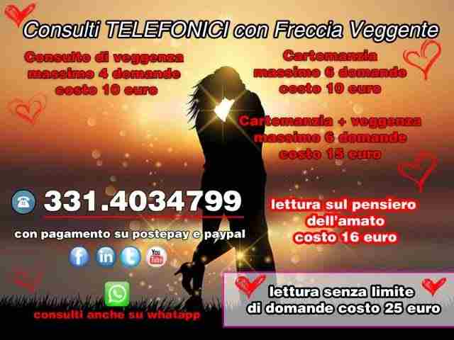 consulti di cartomanzia e veggenza telefonica