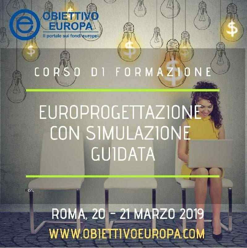 CORSO EUROPROGETTAZIONE CON SIMULAZIONE GUIDATA